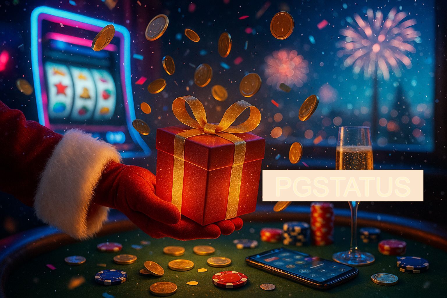 Promoções de Ano Novo no PGSTATUS